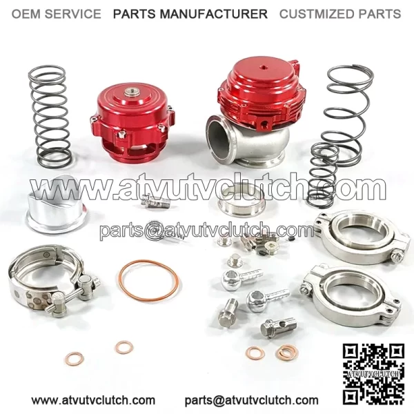 44mm exhaust valve + 50mm pressure relief valve # red