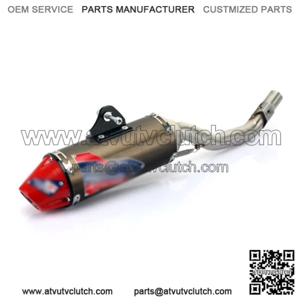 Hand Welding Motorcycle Exhaust Muffler - Image 2