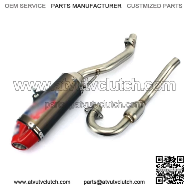 Hand Welding Motorcycle Exhaust Muffler - Image 3