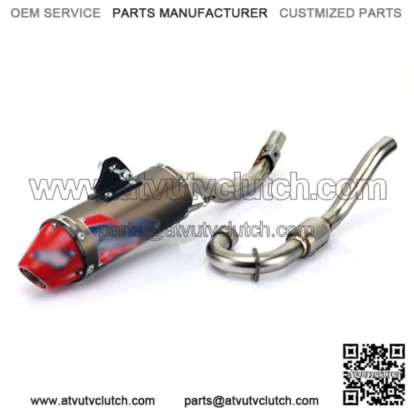 Hand Welding Motorcycle Exhaust Muffler - Image 4