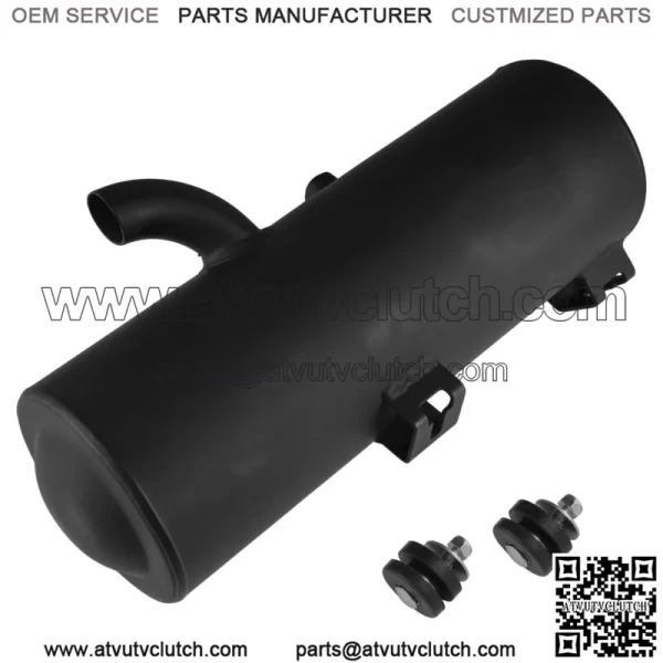 Exhaust Muffler Silencer For Polaris Sportsman 800 4X4 EFI 2007 Black Weld  For: Polaris Sportsman 800