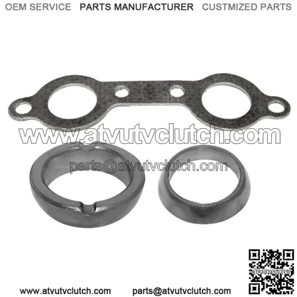 Exhaust Muffler Gasket Kit for Polaris Sportsman 800 EFI 2010 2012 2013 2014 For: Polaris Sportsman 800 - Image 3