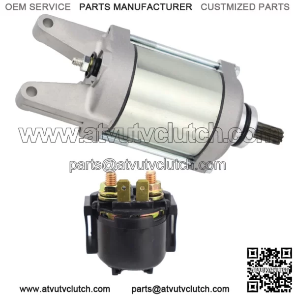 Starter For kawasaki UTV Teryx 750 KRF750 All Models 2008-2013 18719 with Relay For: More than one vehicle