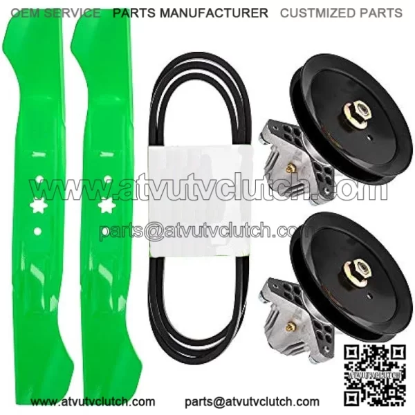 Deck Rebuild Kit for MTD Cub Cadet Craftsman Troy Bilt 46 inch LTX1045 LTX1046KW LT2000 TB2246 Blade Spindle Belt