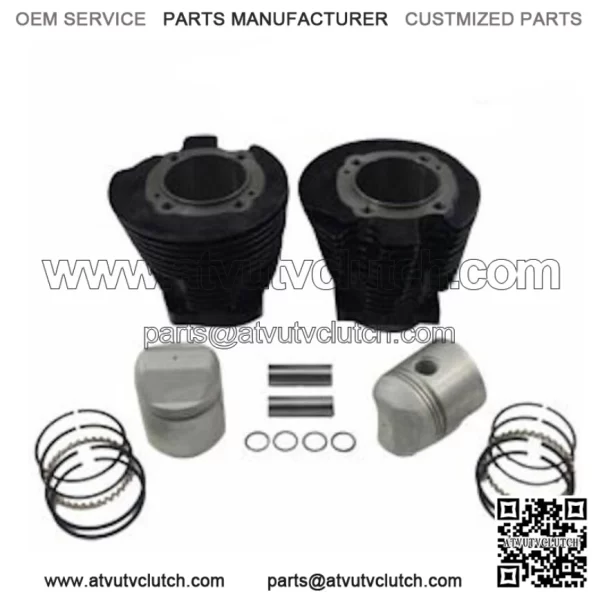 Replacement Cylinder Piston Ring 3" Bore 900cc Kit Harley Ironhead Sportster XLH (For: Harley-Davidson)