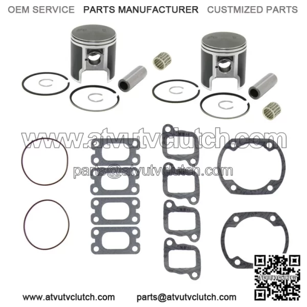 Standard Bore Top End Repair Kit for Ski-Doo 380 F/C fits 1995-2006 62mm