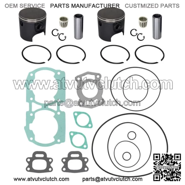 Standard Bore Top End Repair Kit for Sea-Doo 580 1990-1996 76mm