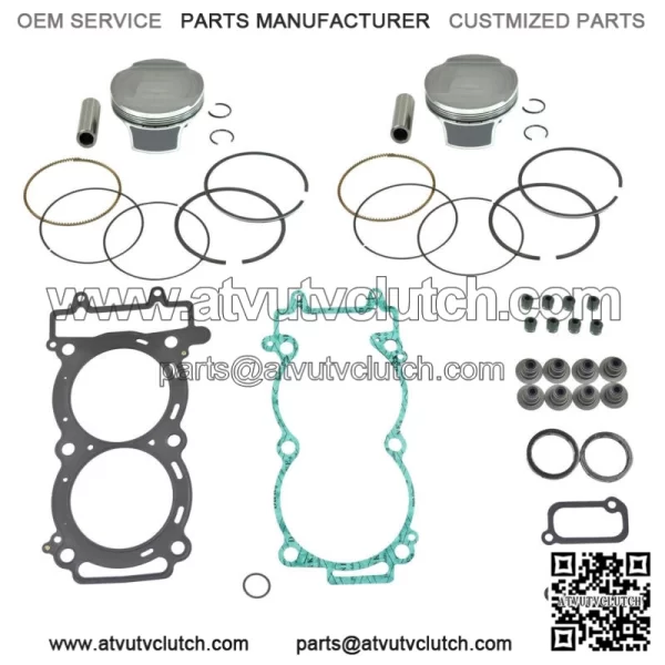 Standard Bore Size A Top End Kit for Polaris RZR 900 fits 2011-2014 93mm