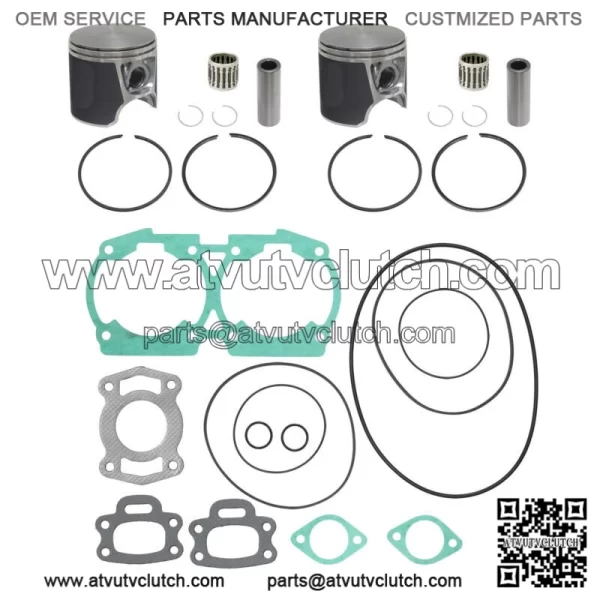 Top End Repair Kit for Sea-Doo 1995-2005 720 HX GTI GSX GS STD Bore 82mm