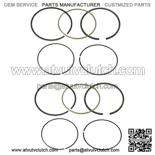 2 Sets of  Standard Bore Piston Rings for Polaris 850 ATV's 87mm