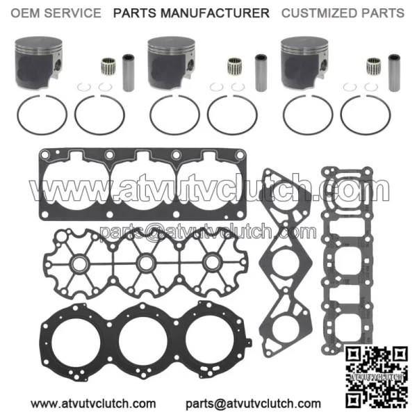 Top End Repair for Yamaha 1996-2004 1200 PWC Standard Bore 84mm