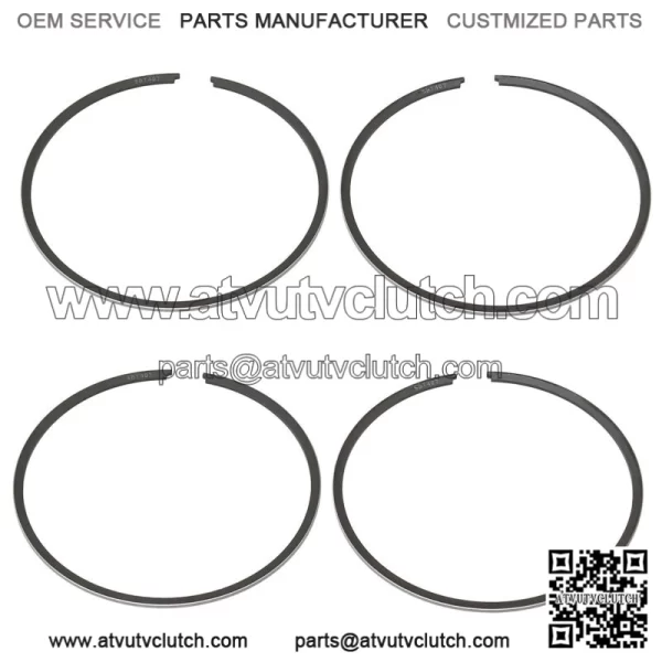 2  Piston Ring Kits for Yamaha Many 1998-2005 800 STD Bore 80mm
