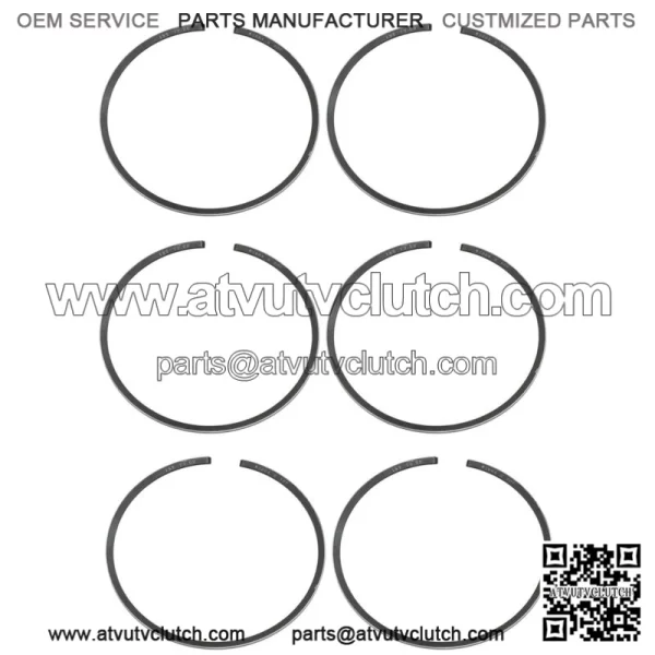 3  Piston Ring Kits for Kawasaki 1995-06 900 ZXI STX .020 Over Bore 73.5mm