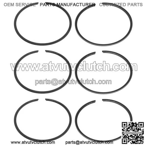 3  Piston Ring Kits for Polaris Many 1996-1999 1050 PWC Standard Bore 81mm