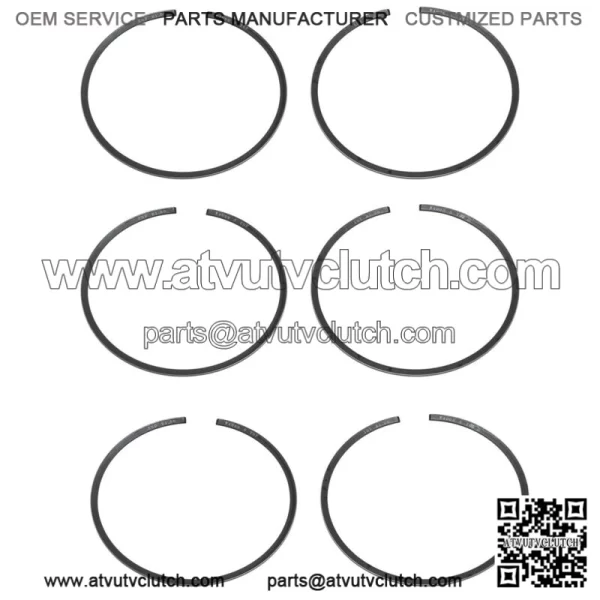 3  Piston Ring Kits for Yamaha 1995-1998 1100 PWC STD Bore 81mm