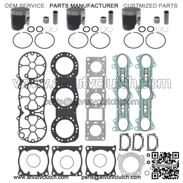 Top End Repair Kit for Yamaha 1999-2005 1200 Standard Bore 80mm