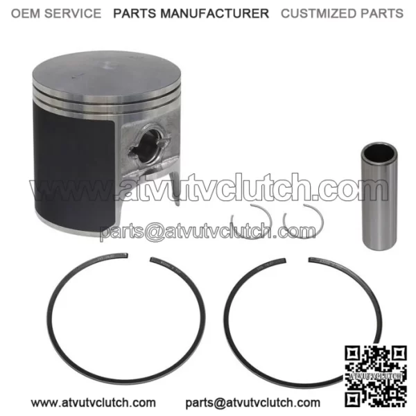 Piston Kit fits Kawasaki 1986-1996 650 SX, X2, TS & SC Standard Bore 76mm