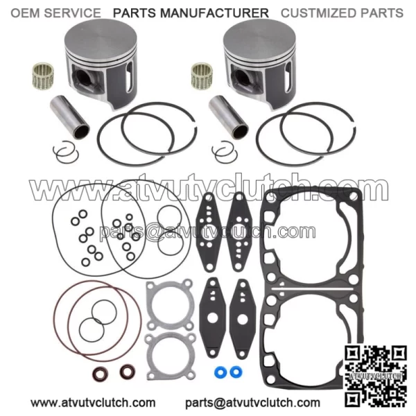 Standard Bore Top End Repair Kit for Arctic Cat 800 Snow fits 2018-2019 85mm