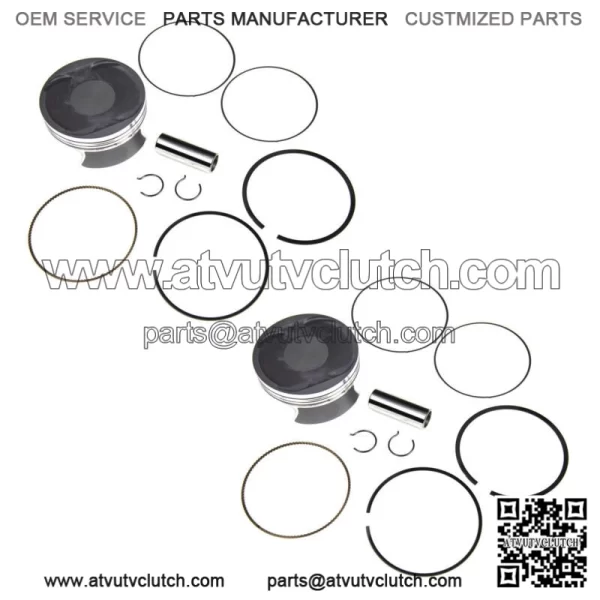 2  Size A Piston Kits for Can-Am 2016-2021 850 Models Standard Bore 94mm