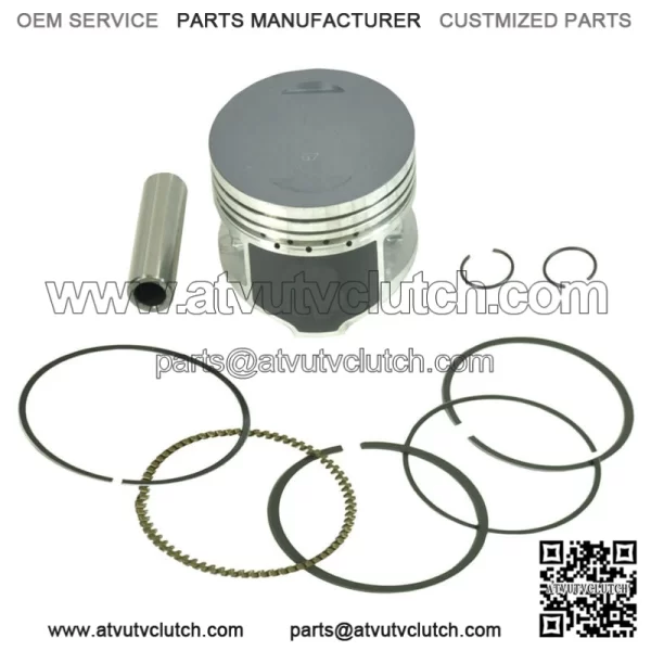 Piston Kit fits Honda Many 1981-1986 ATC200 Models .060 Over Bore 66.5mm