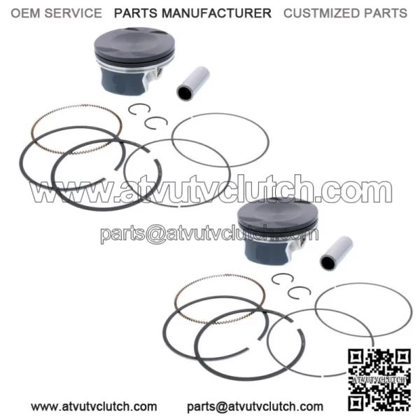 2  Standard Bore Size A Piston Kits for Polaris Ranger 900 2013-2017 93mm