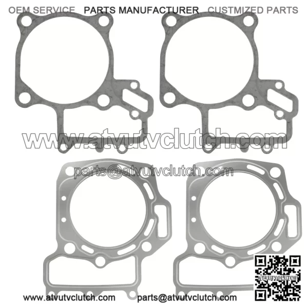 Cylinder Head and Base Gasket For Kawasaki Brute Force 750 KVF750 4x4I 2005-2021