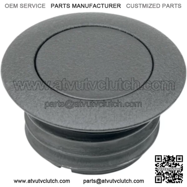 Pop Up Screw In Gas Cap Non Vented Black Wrinkle Drag Specialties 96-20 Harley (For: Harley-Davidson)