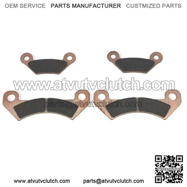 Front & Rear Brake Pad for A2 A3 T Military 4x4 HPX615E HPX815E John Deere Gator