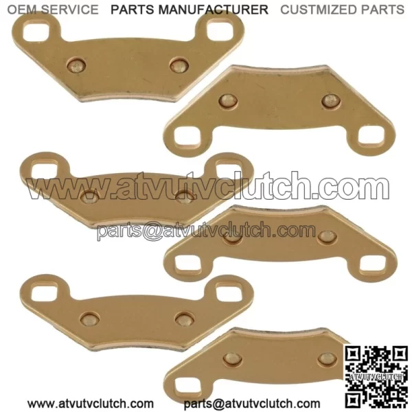 Front & Rear Brake Pads for Polaris Sportsman 400 HO 2011-2014 / HO South 2014 For: Polaris Sportsman 570 - Image 4