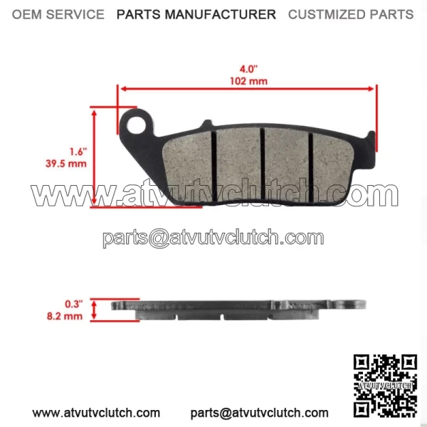 Front Brake Pads for Kawasaki KLE300 Versys-X 300 17-23 / Versys-X 300 ABS 17-24 - Image 2