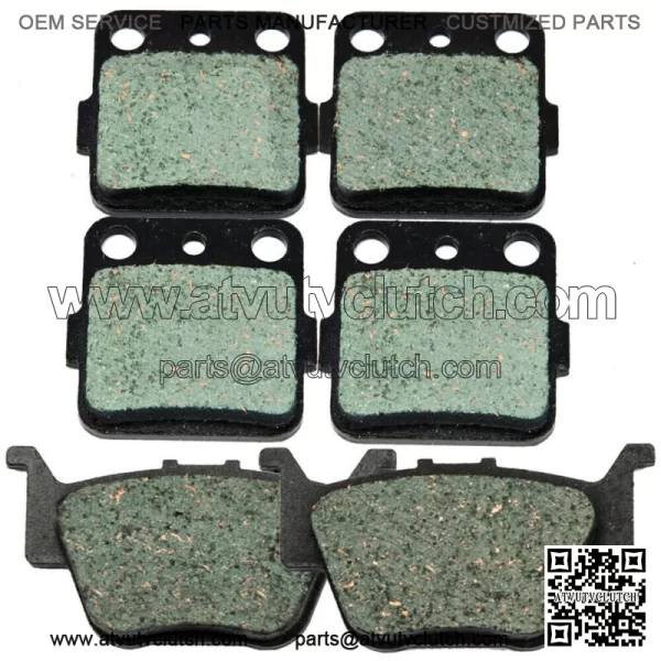 F+R Brake Pads For Honda TRX 420 FA FPA Fourtrax Rancher AT 2009 2010 2011 2012  (For: Honda)