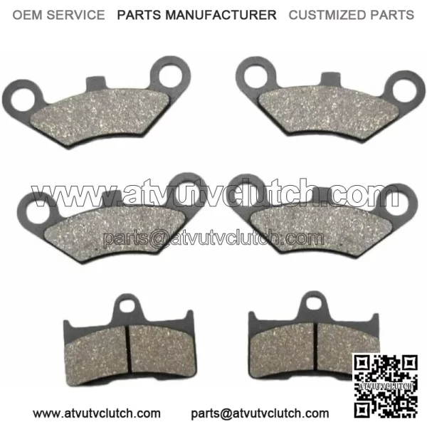 For CF Moto Front & Rear Brake Pads CF500 500CC 600CC X5 X6 X8 U5 ATV UTV