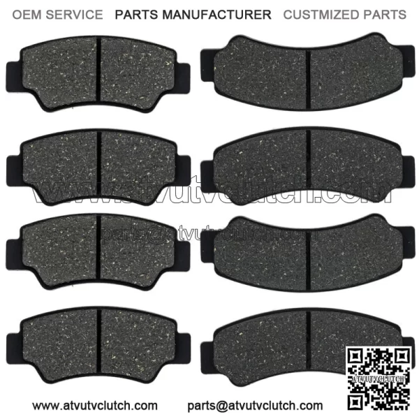 Brake Pad Set For CFMoto CFORCE 600 800 ZFORCE 500 1000 Semi-Metallic (For: CF-Moto)