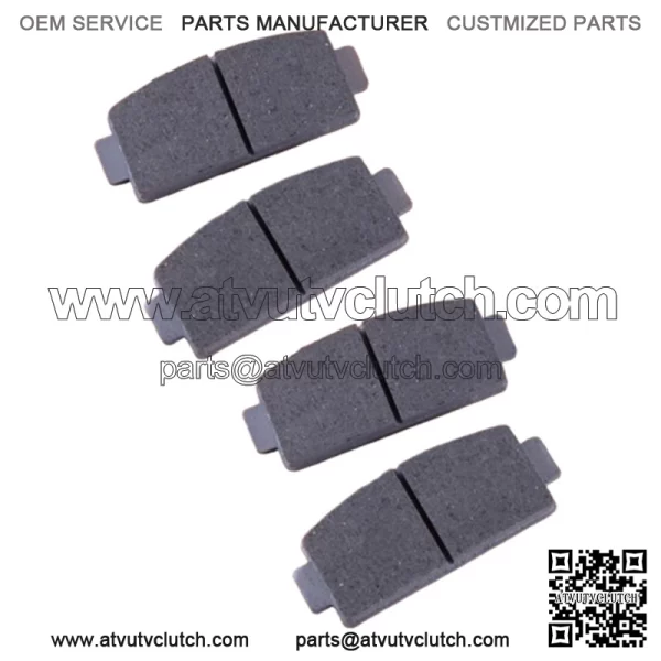 4x Rear Brake Pads Fit for CF Moto CF500 CF600 CF800 Z-Force ATV