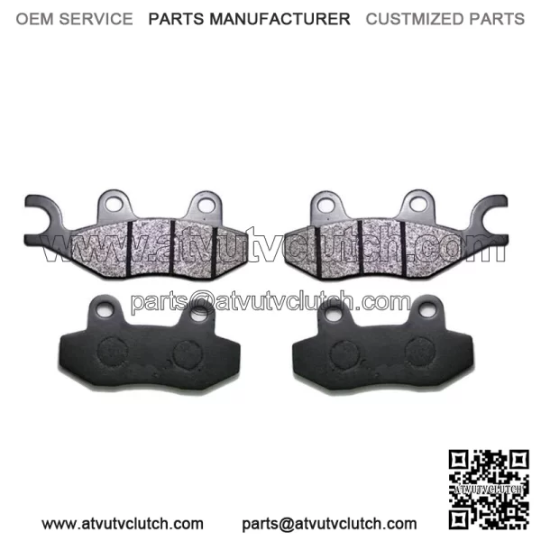 2 Pairs Front Brake Pads for CFMoto 500CC 600CC 800CC Z5 Z6 Z8 U6 U8 ATV UTV