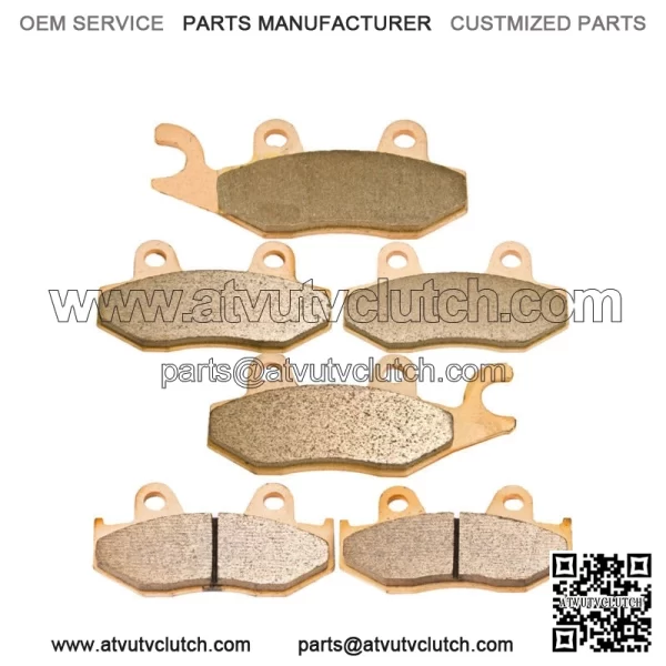 F+R Sintered Brake Pads For Yamaha Raptor 700 700R YFM700R YFM 700R 2013-2020 (For: Yamaha)