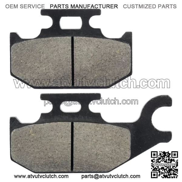 Brake Pads for Yamaha Wolverine 450 YFM450 2006-2010 Rear Brakes (For: Yamaha) - Image 5