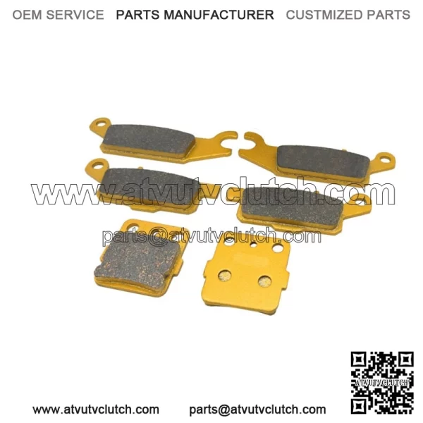 Yamaha Raptor 250 Ceramic Brake Pad Set Front & Rear 2008-2013 (For: Yamaha)