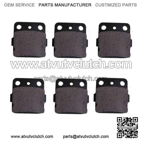 Front Rear Brake Pads Of Yamaha ATV YFM 350 Raptor