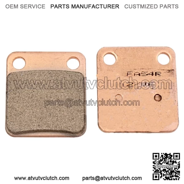 2008-2010 Yamaha YFM350 FGW Grizzly IRS 4x4 ATV Severe-Duty Front Brake Pads (For: Yamaha)