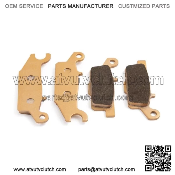 Front Rear Brake Pads For Yamaha Grizzly YFM700F 07-22 Grizzly 550 700 YFM550F (For: Yamaha) - Image 3