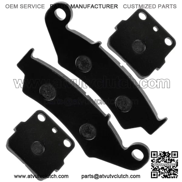 Front and Rear Brake Pads for Honda ATC350X ATC 350X 1986 ATV - Image 5