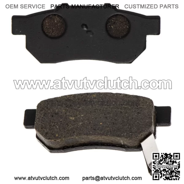 Brake Pad Kit for Honda Big Red 700 06451-HL1-A01 Front Rear Organic (For: Honda) - Image 2