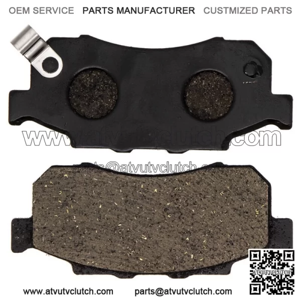 Brake Pad Kit for Honda Big Red 700 06451-HL1-A01 Front Rear Organic (For: Honda) - Image 3