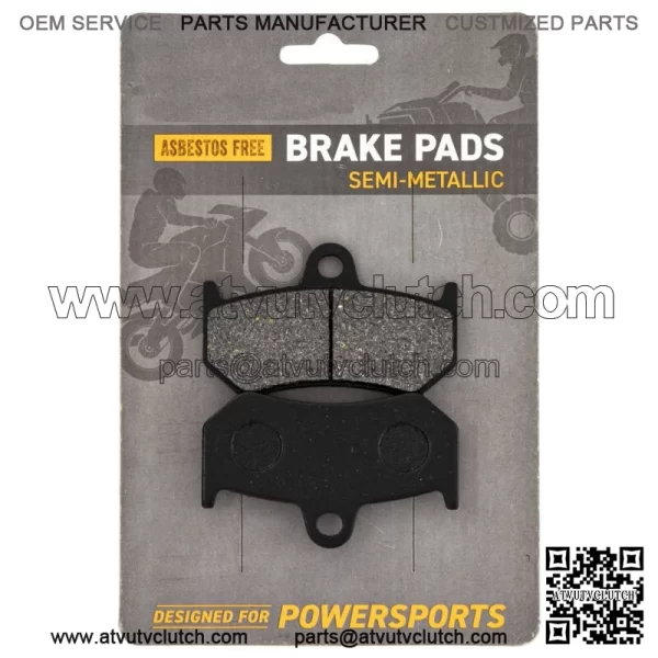 Brake Pad Set for Yamaha Apex FX Nytro RX1 RS Vector Rear Semi-Metallic (For: Yamaha)