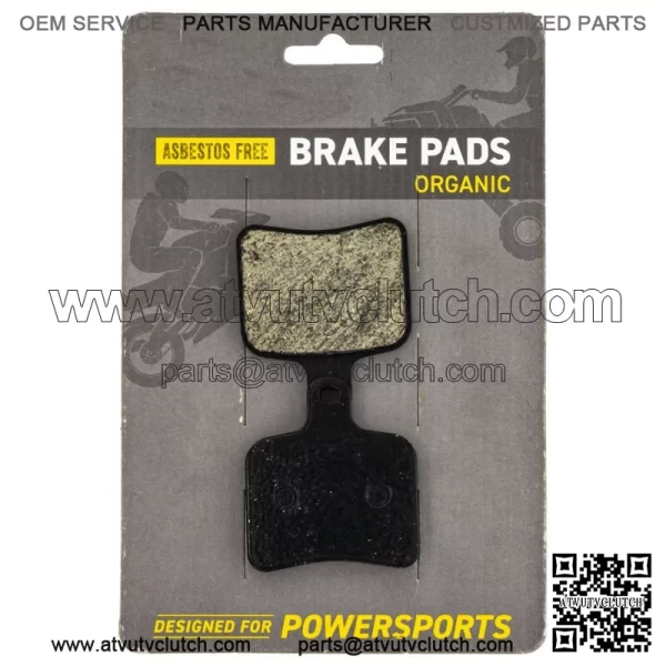 Brake Pad Set for Polaris RMK 800 Pro 600 Assault SKS 850 2206462 Rear Organic (For: Polaris)