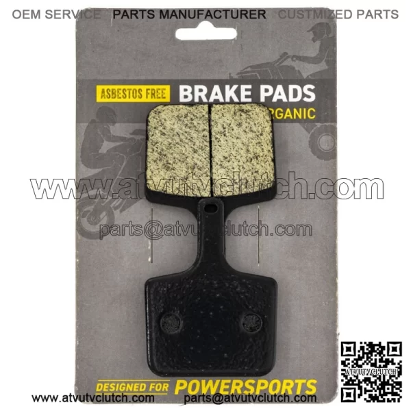 Brake Pad Set for Polaris Indy 850 800 Switchback 600 Rear Organic (For: Polaris)