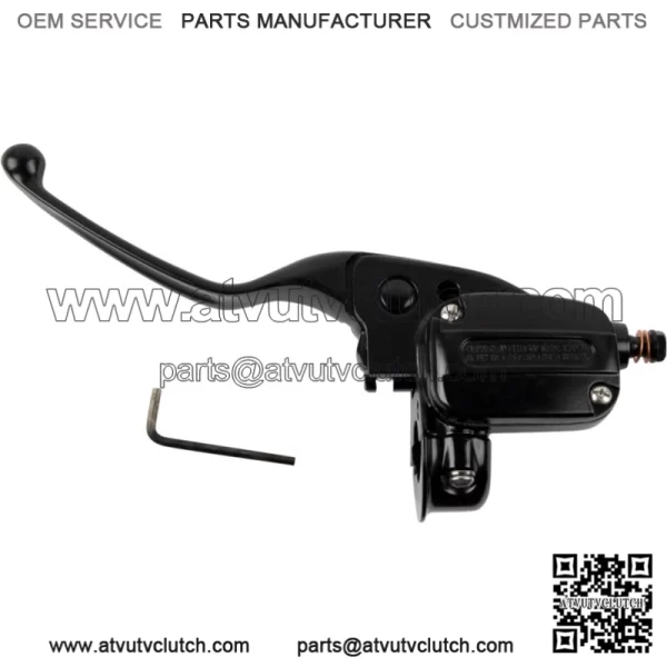 Drag Clutch Master Cylinder Lever Hydraulic Black 19/32" Harley Touring 17-20 (For: Harley-Davidson)