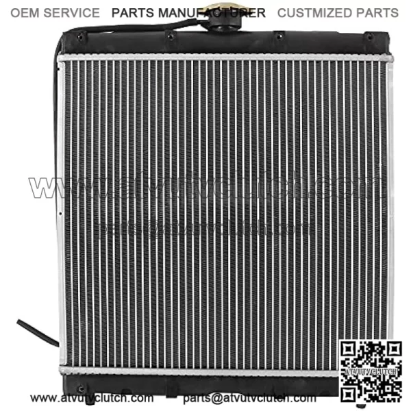 Complete Tractor 1406-6333 Radiator Compatible With/Replacement For John Deere 3120, 3203 Compact Tractor, 3320 Compact Tractor, 3520 Compact Tractor, 3720 Compact Tractor, 4105 Compact Tractor