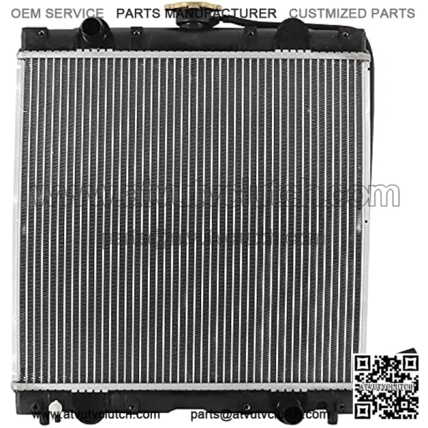 Complete Tractor 1406-6333 Radiator Compatible With/Replacement For John Deere 3120, 3203 Compact Tractor, 3320 Compact Tractor, 3520 Compact Tractor, 3720 Compact Tractor, 4105 Compact Tractor - Image 2